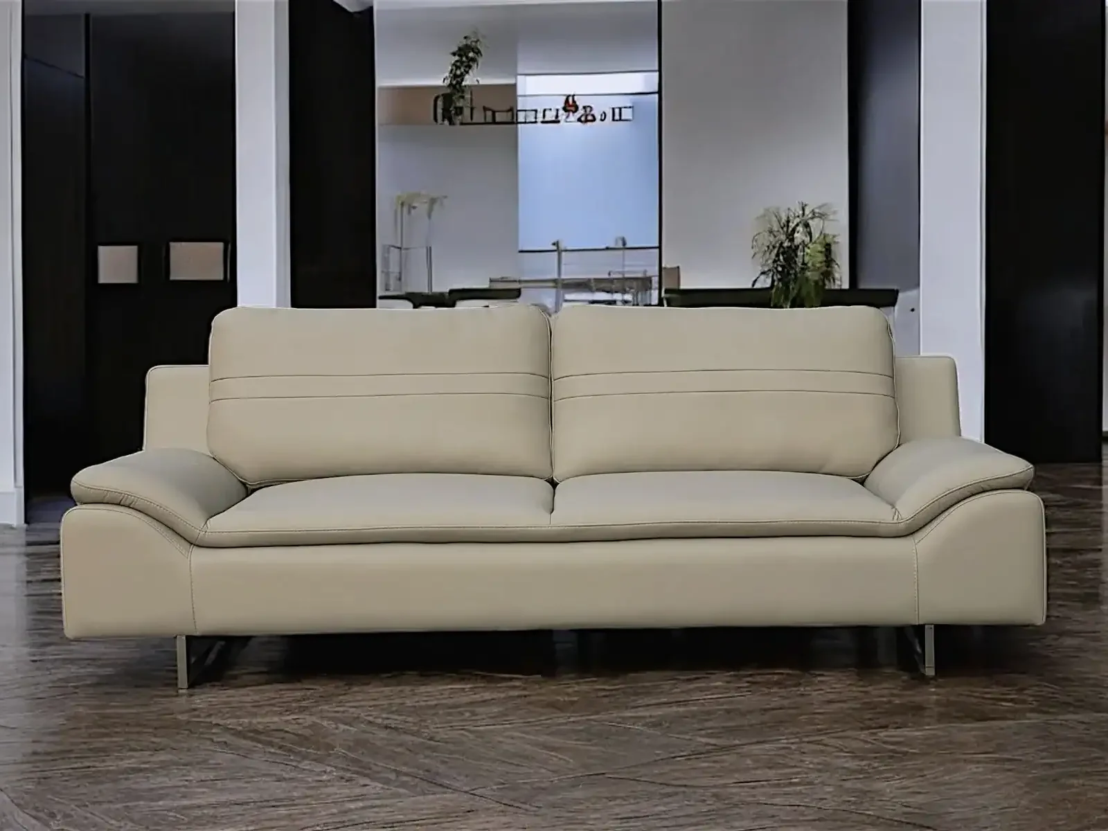 alt="Ghế Sofa Văng Da Malaysia - Celotti ( 2 chỗ )"