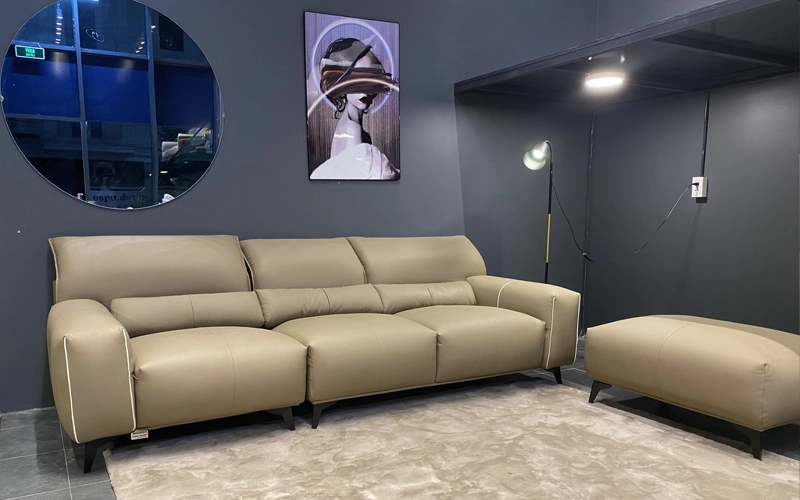 alt="Ghế Sofa Văng Da Misty – SKU : ED004"