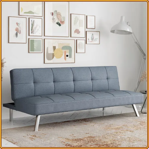 alt="Ghế Sofa Giường Nỉ Poli – SKU : ED052"