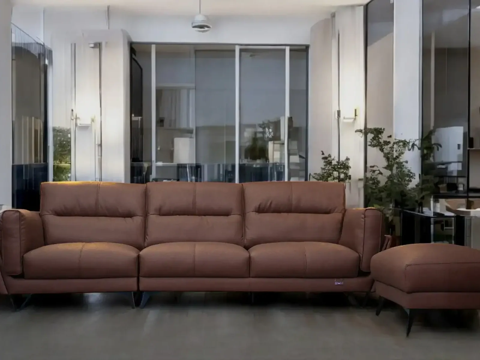 alt="Ghế Sofa Văng Da Italia - Vedette"