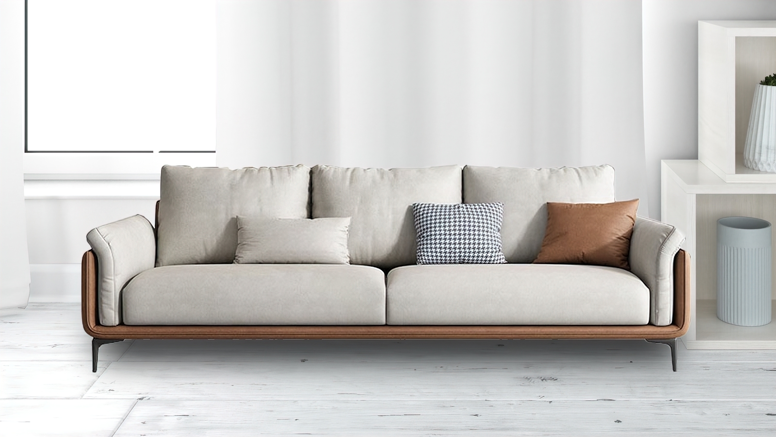 alt="Ghế Sofa văng nỉ Joy - SKU : ED012"