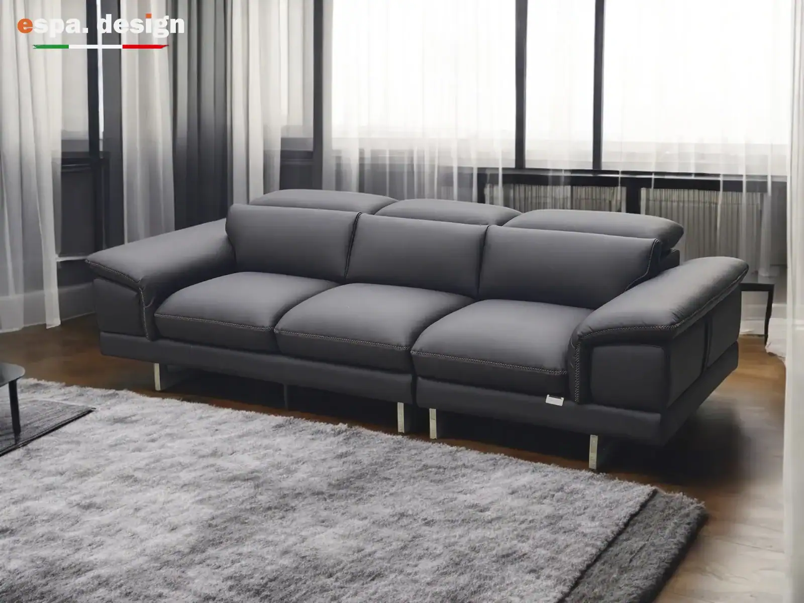 Ghế Sofa Văng Da Italia - Lucius