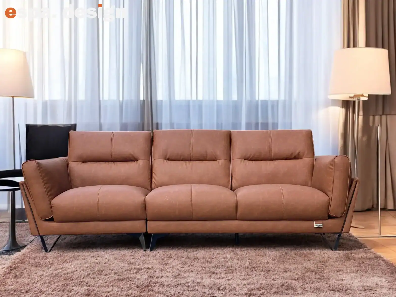 Ghế Sofa Văng Da Italia - Vedette