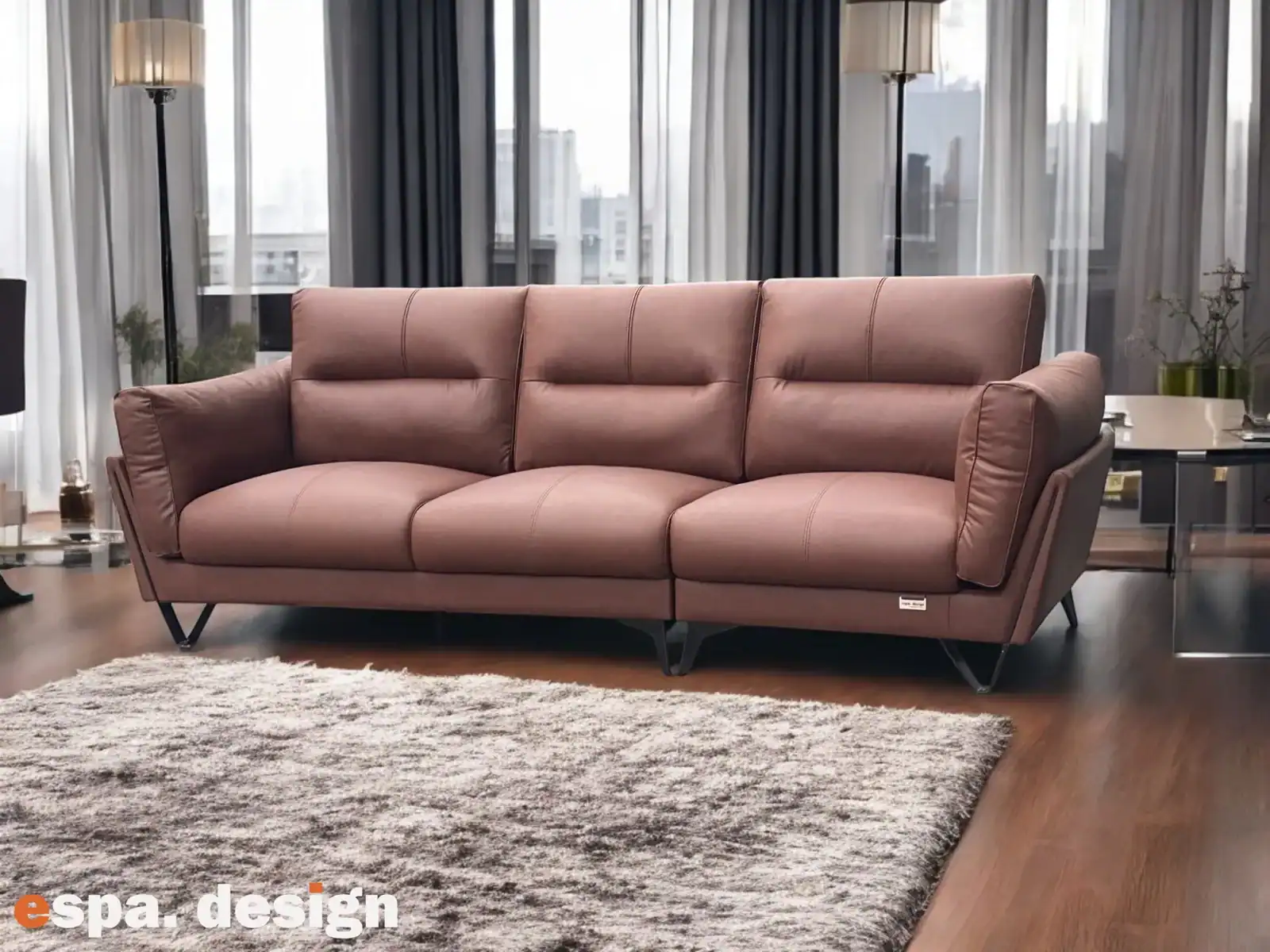 Ghế Sofa Văng Da Italia - Vedette