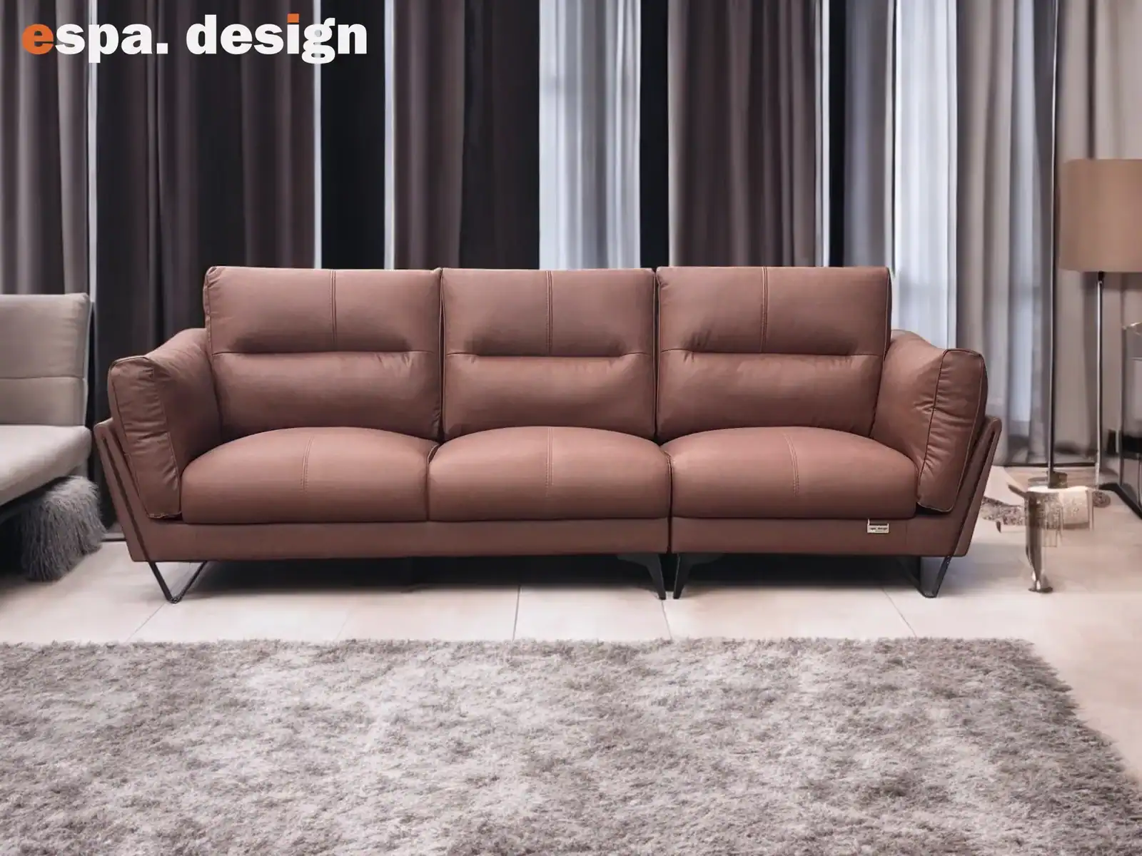 Ghế Sofa Văng Da Italia - Vedette