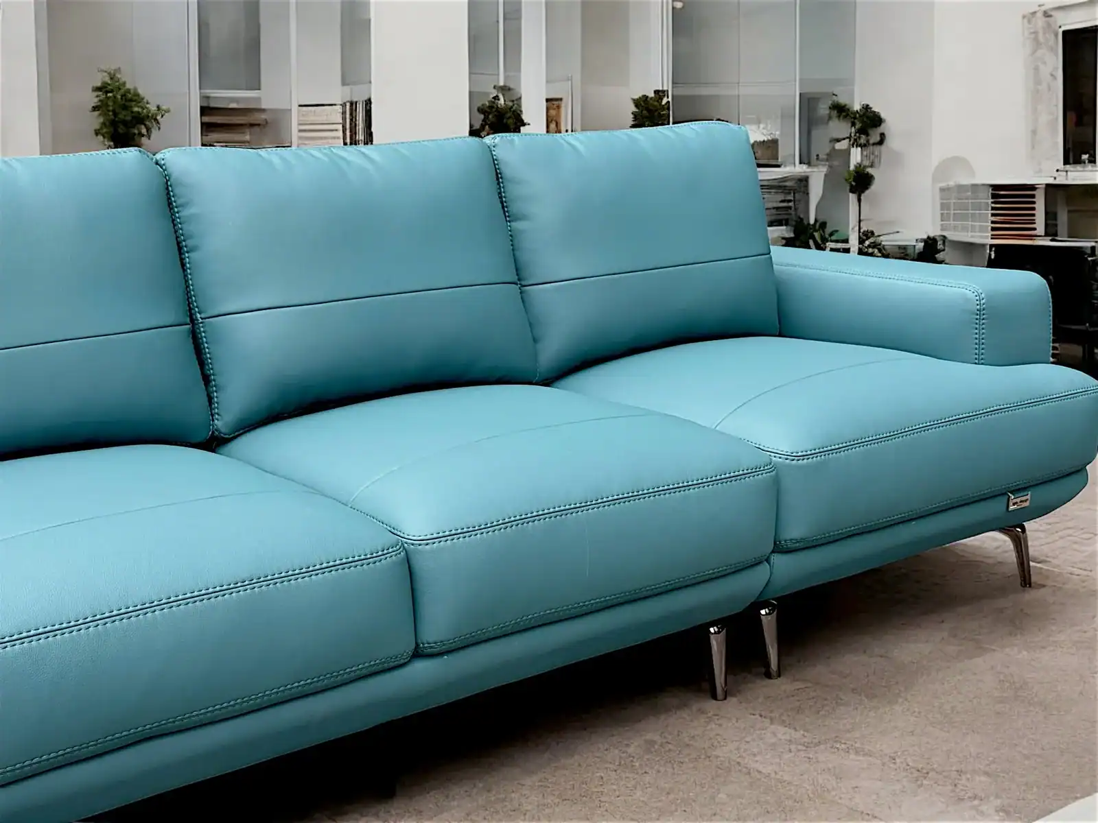 alt="Ghế Sofa Văng Da Italia - Cloud"