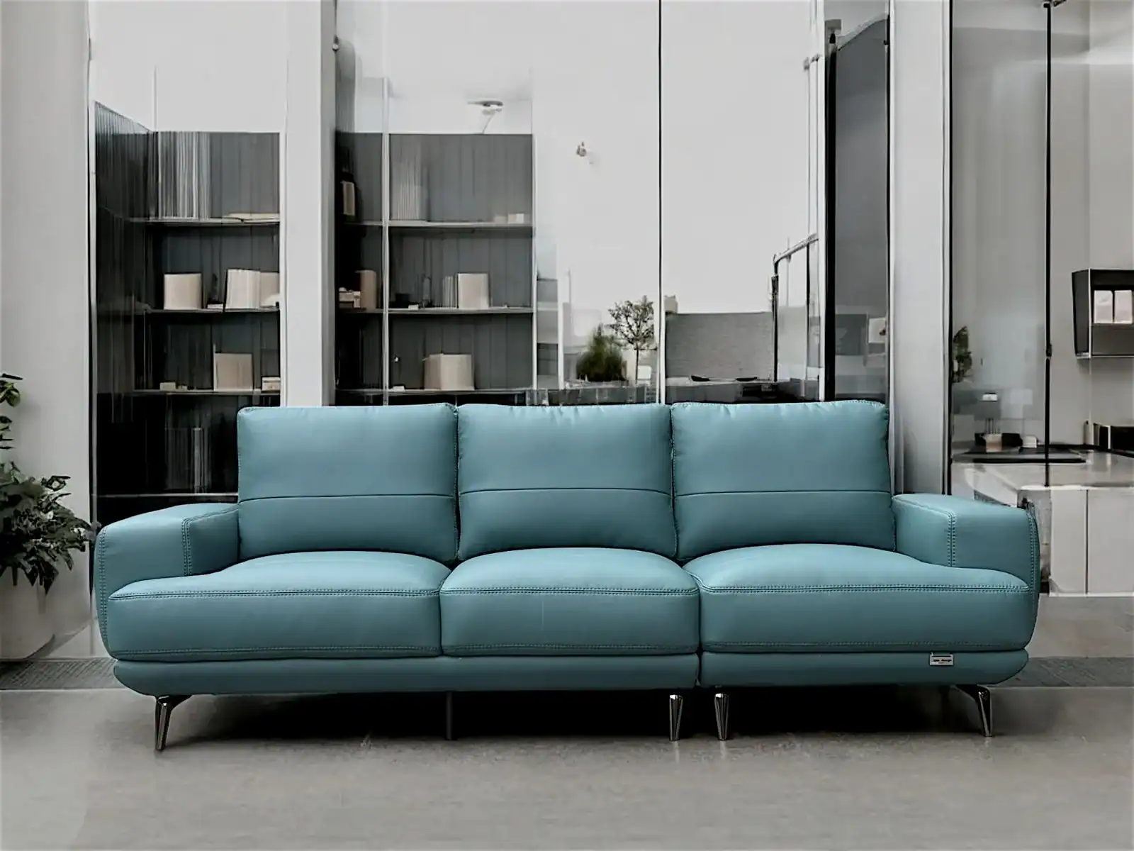 alt="Ghế Sofa Văng Da Italia - Cloud"