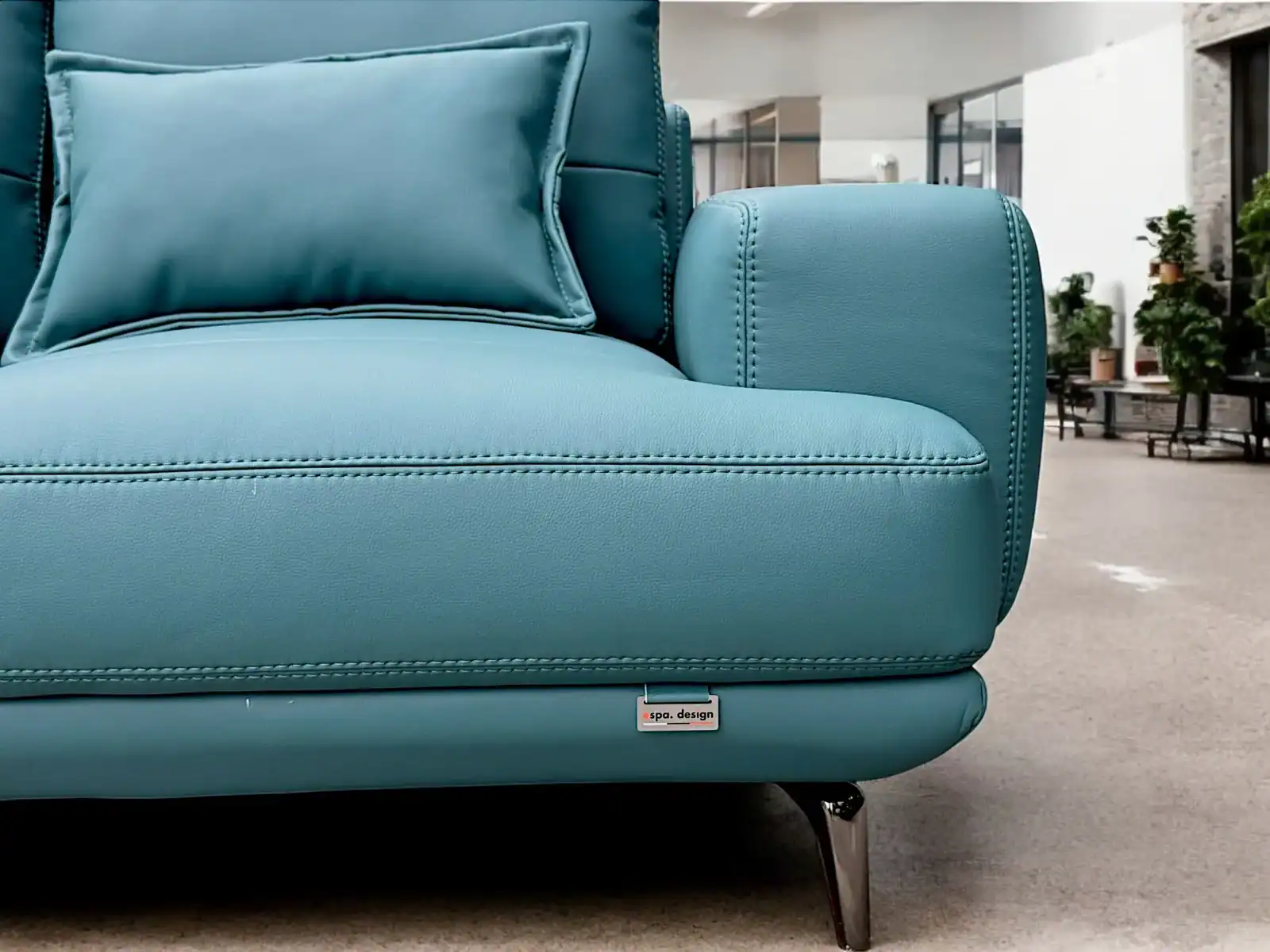 alt="Ghế Sofa Văng Da Italia - Cloud"