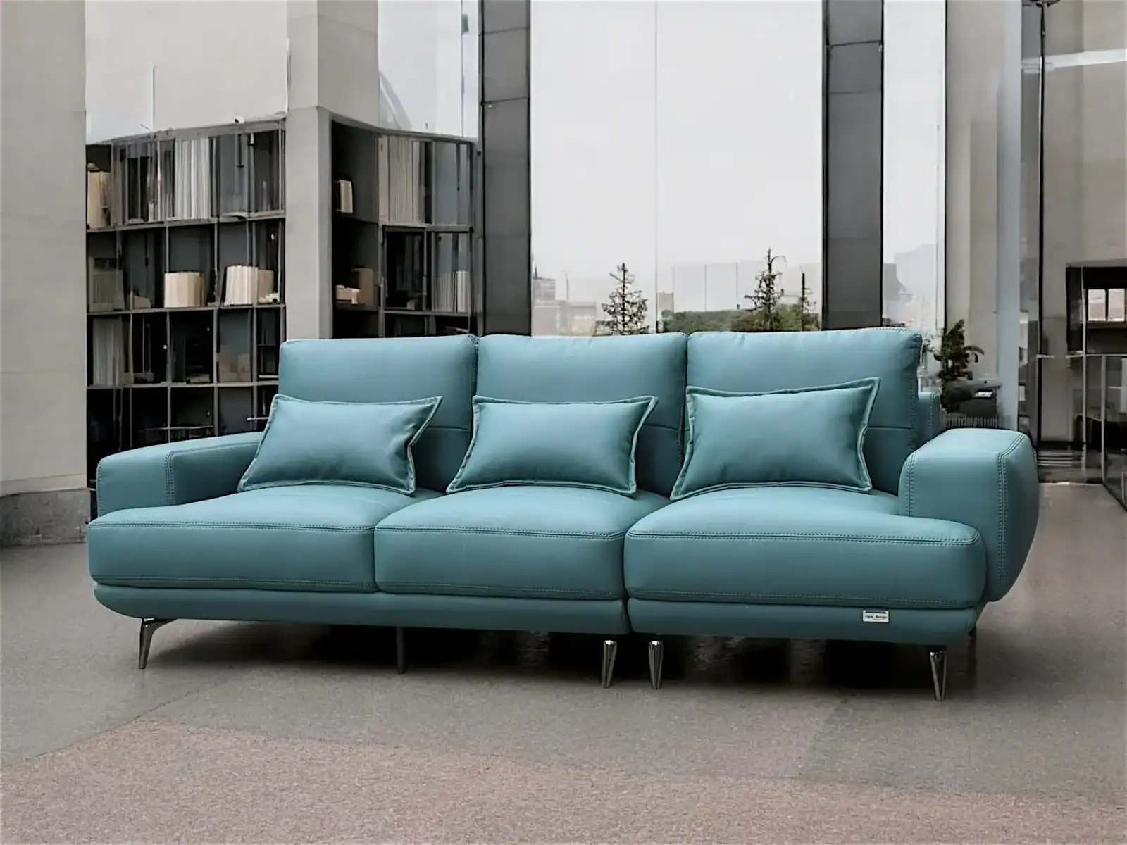 alt="Ghế Sofa Văng Da Italia - Cloud"