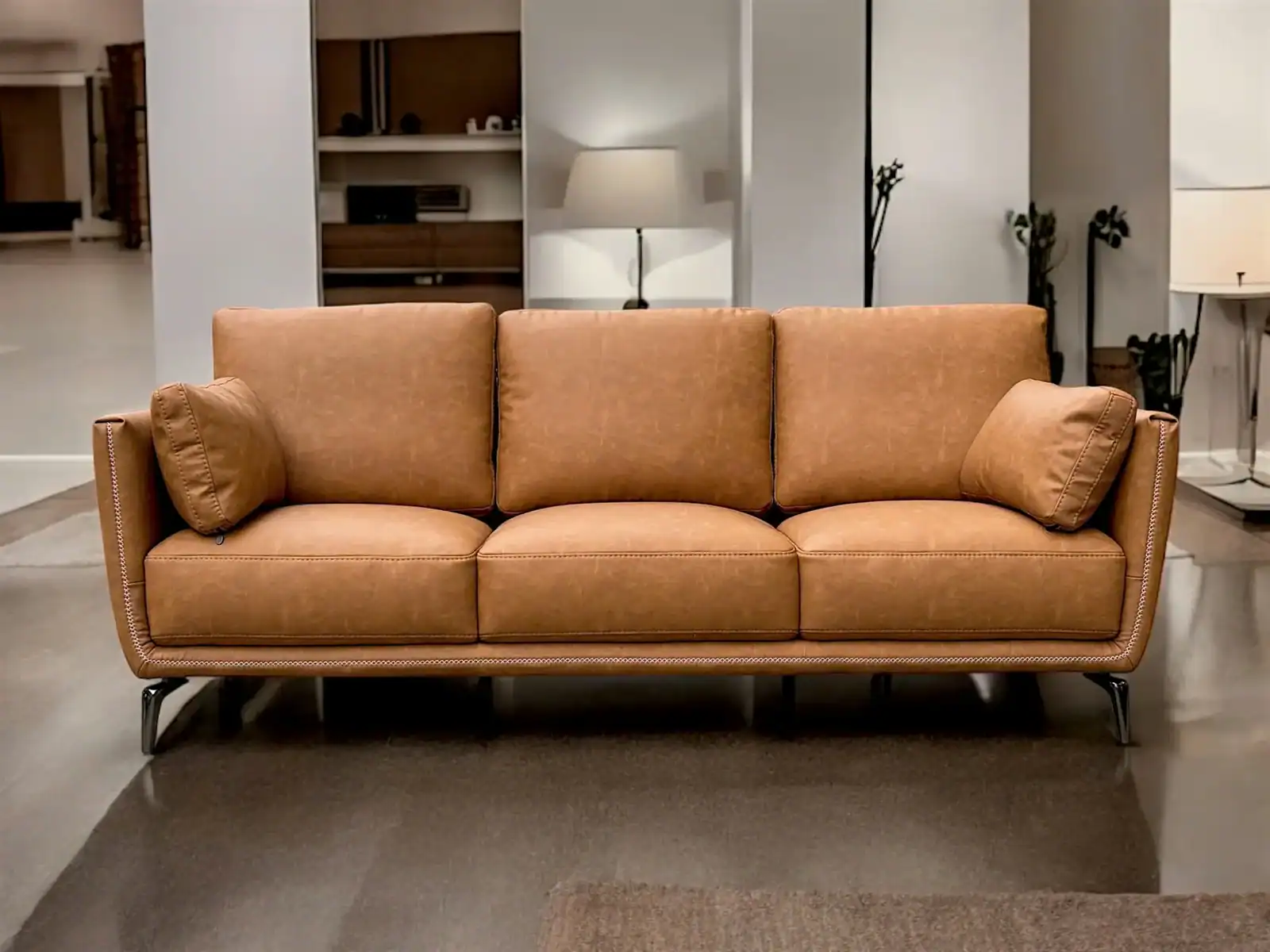 alt="Ghế Sofa Văng Da Italia - IMA"