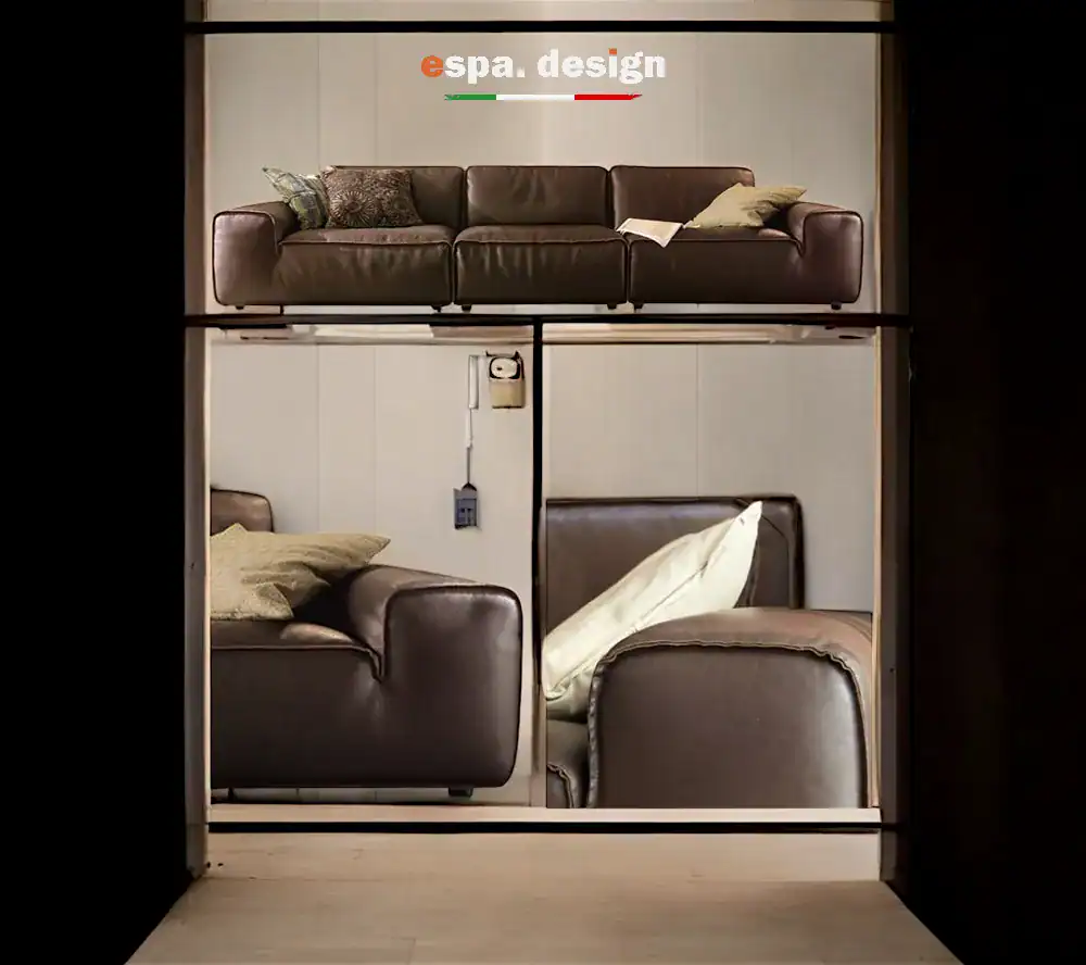 alt="Ghế Sofa Văng Da Italia - Avenue"