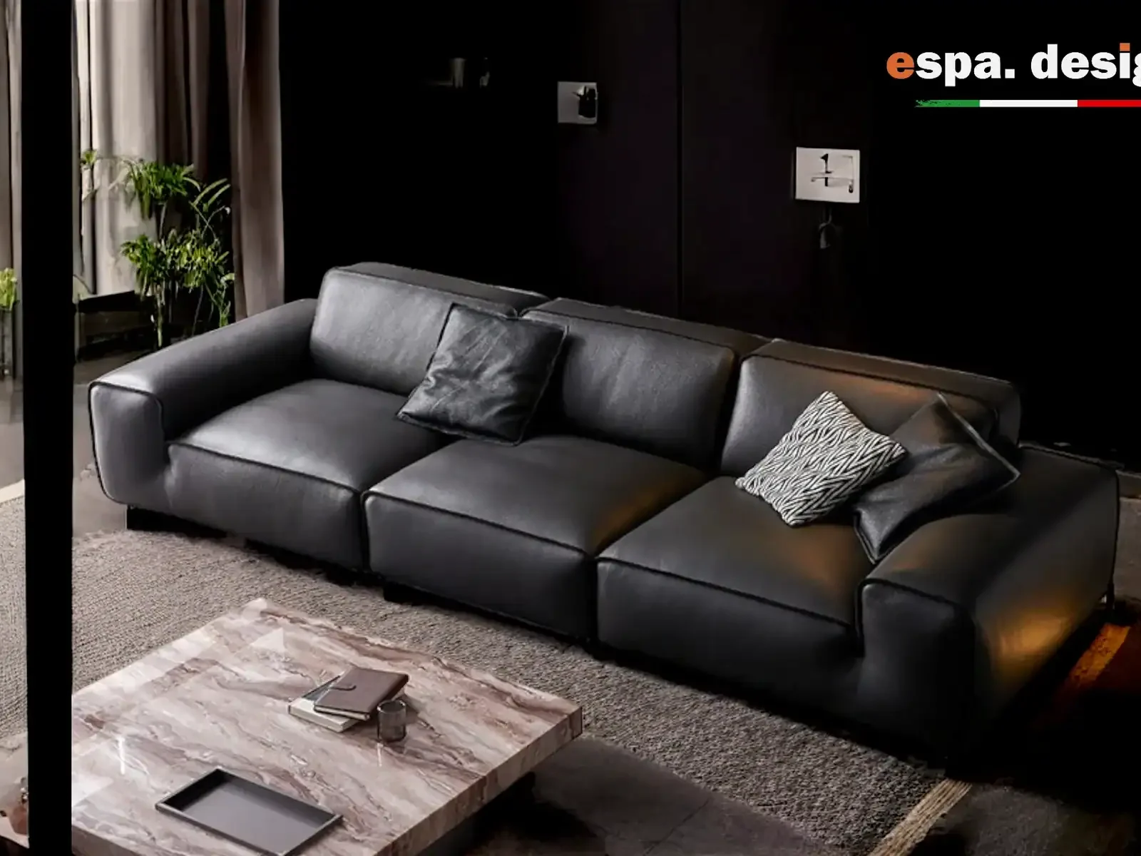 alt="Ghế Sofa Văng Da Italia - Avenue"