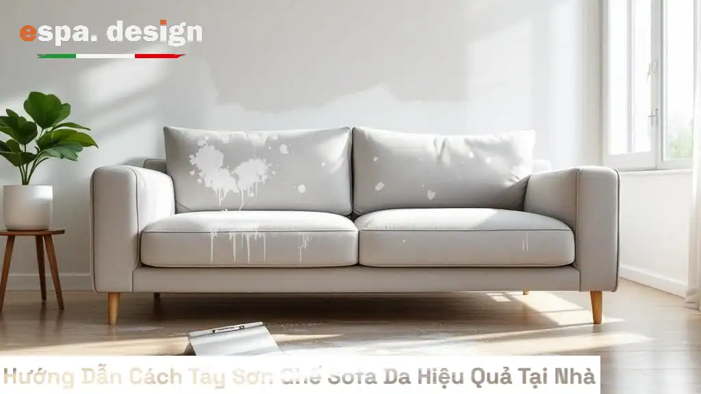 alt="Hướng Dẫn Cách Tẩy Sơn Ghế Sofa Da Hiệu Quả Tại Nhà"